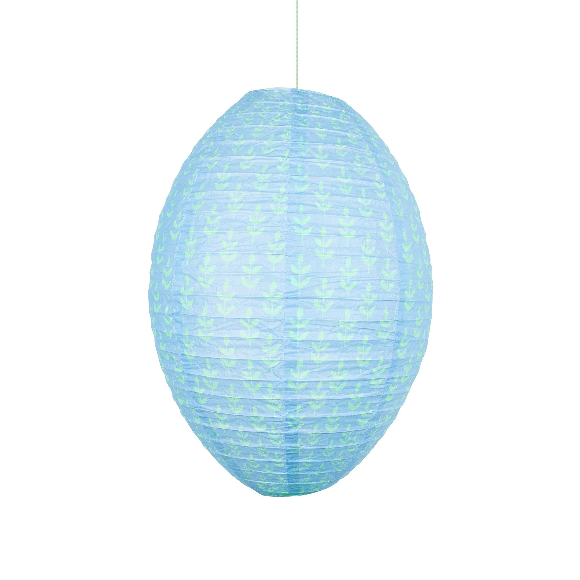 Flora Orange & Blue Lanterns
