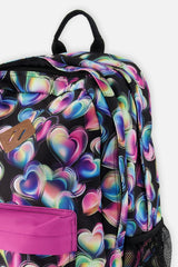 Little Girl Hearts Lightweight Spacious Backpack