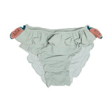 Sisi Watermelon Patch Ruffle Waist & Trim Swimming Briefs