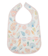 The Wipe It Bib in Shells