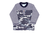 Channing Camouflage Henley Tee Baby