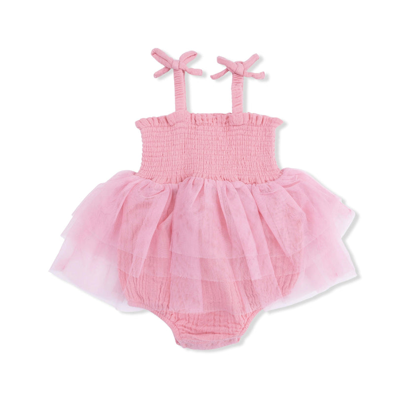 Solid Muslin Poignant Pink - Tutu Bubble