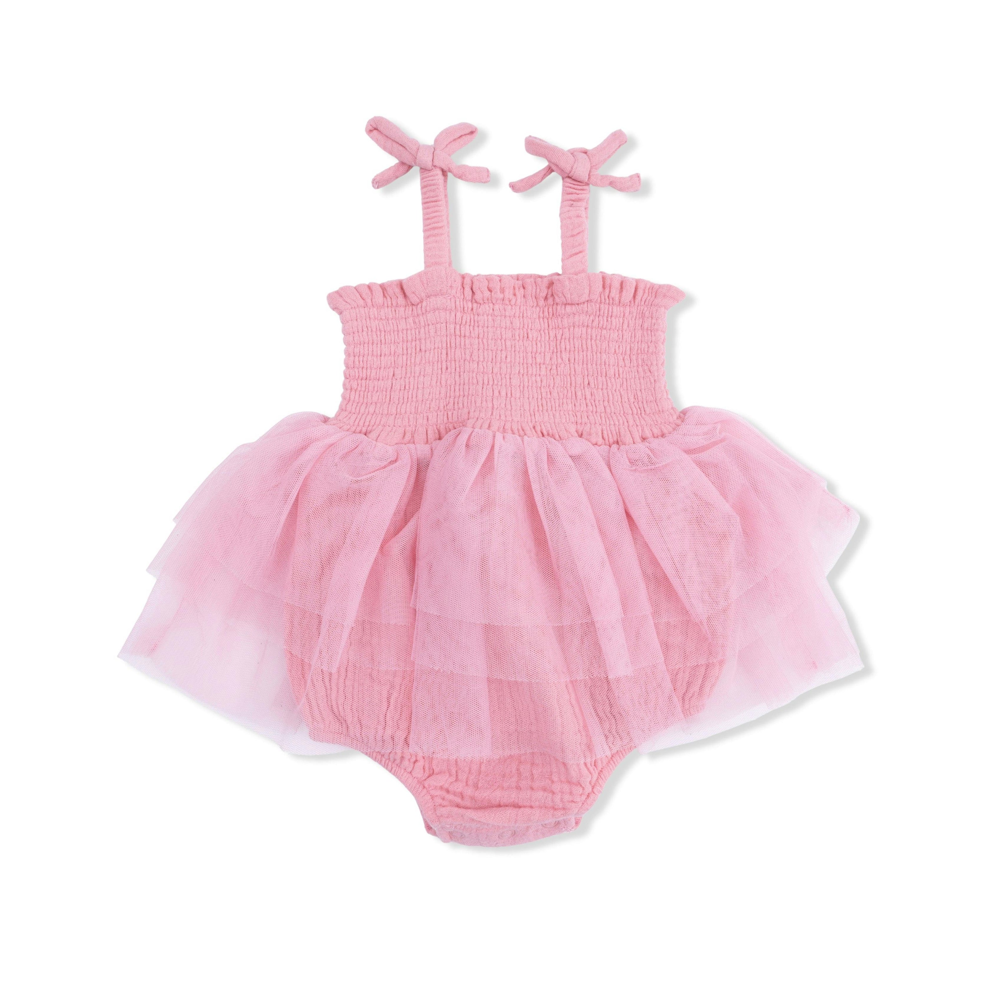 Solid Muslin Poignant Pink - Tutu Bubble