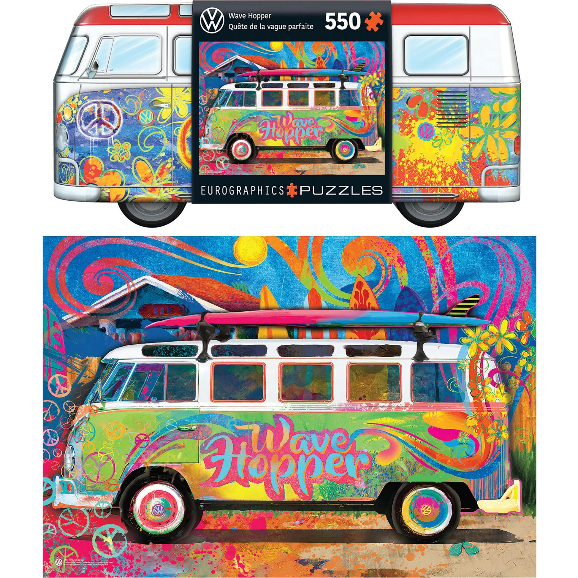 VW Wave: Hopper Bus - 550 pc Puzzle