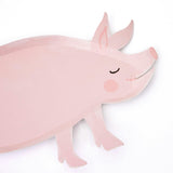 On The Farm Pig Plates