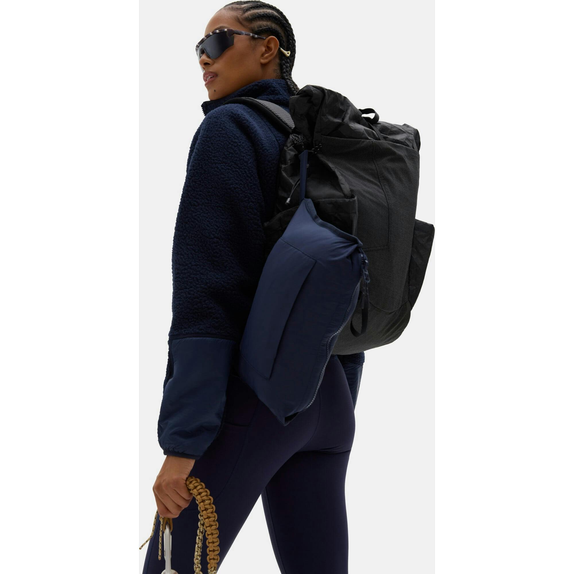 Nellie Packable Puffer Jacket Navy