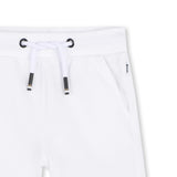 Beige & White Polo Set