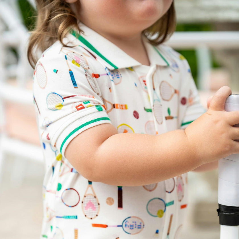 Magnetic Polo Romper