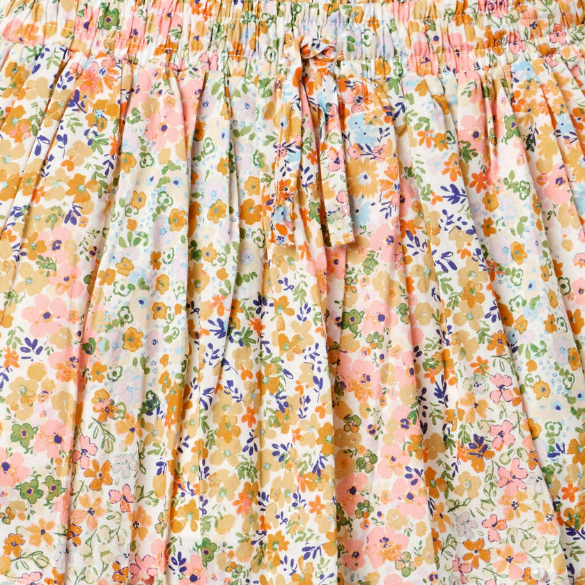 Floral Skort, Multi
