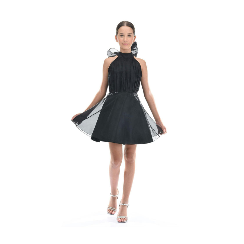 Black Tivoli Sleeveless Dress