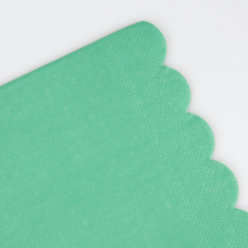 Emerald Green Small Napkins