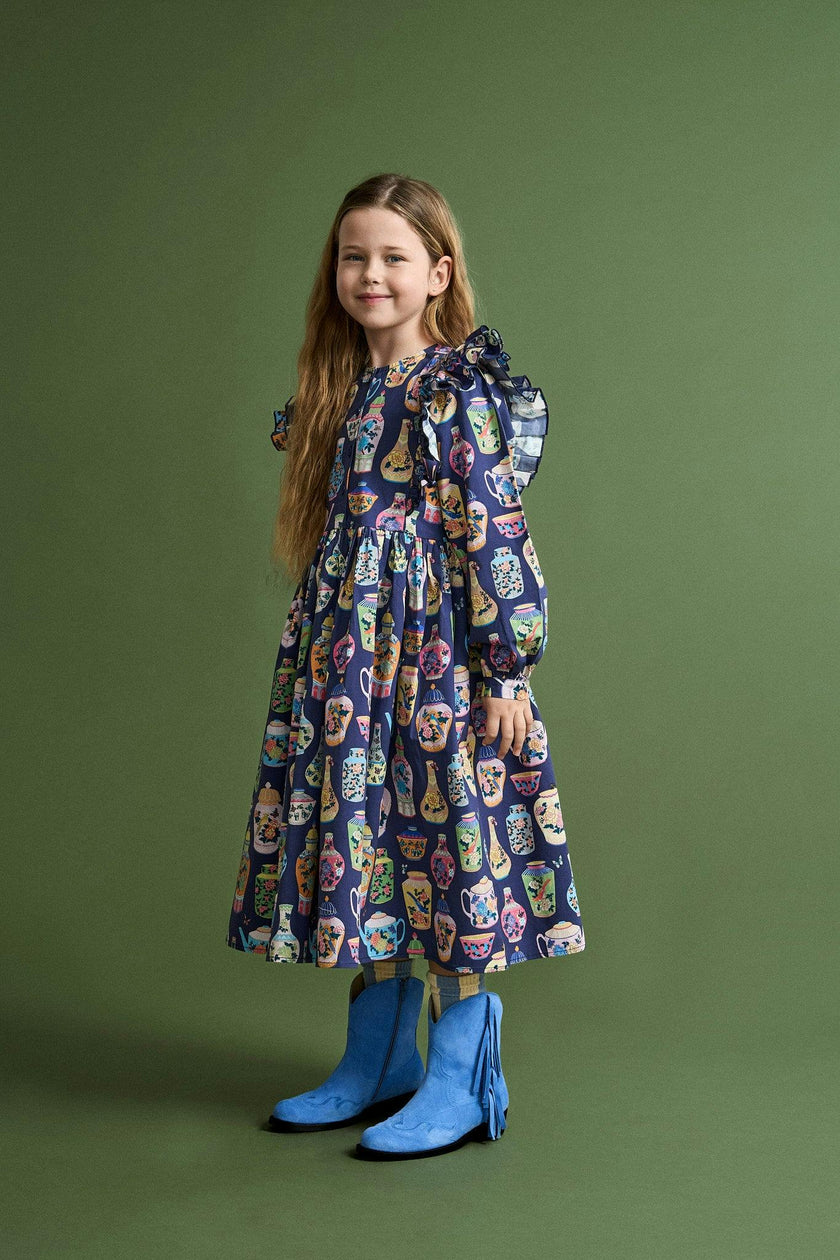 PORCELAIN DRESS BLUE
