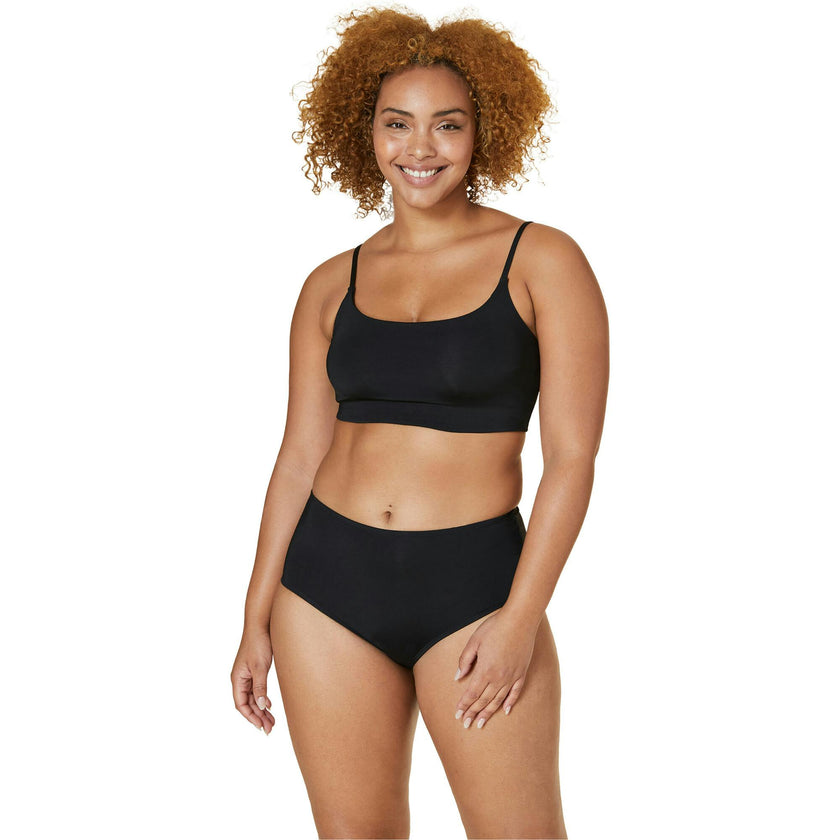 The Maui Bikini Top - Eco Nylon - Black