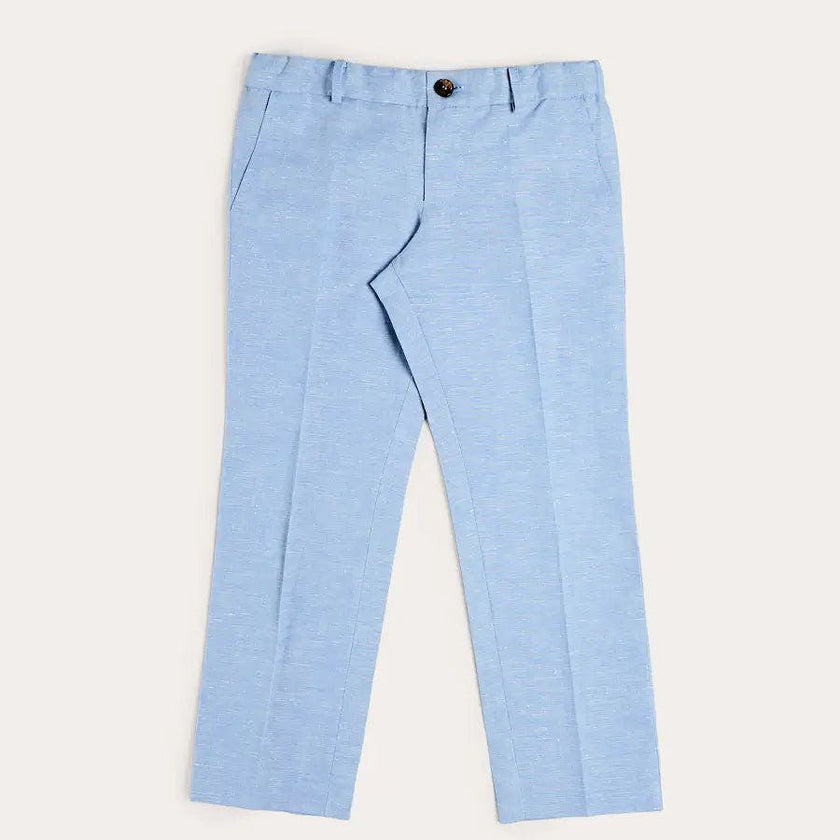 Plain Trousers in Sky Blue (4- 10yrs)