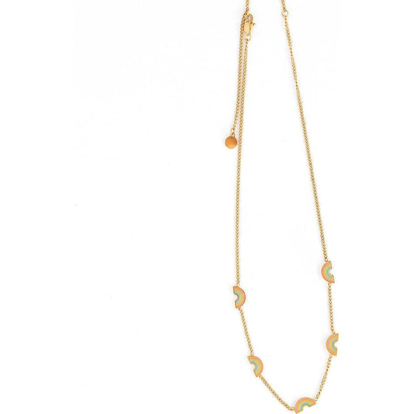 Pastel Rainbow Repeat Necklace