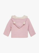 Baby Teddy Coat in Pale Pink