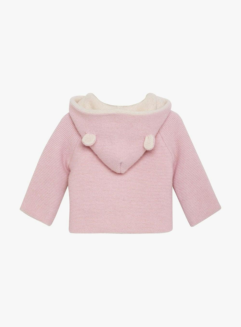 Baby Teddy Coat in Pale Pink