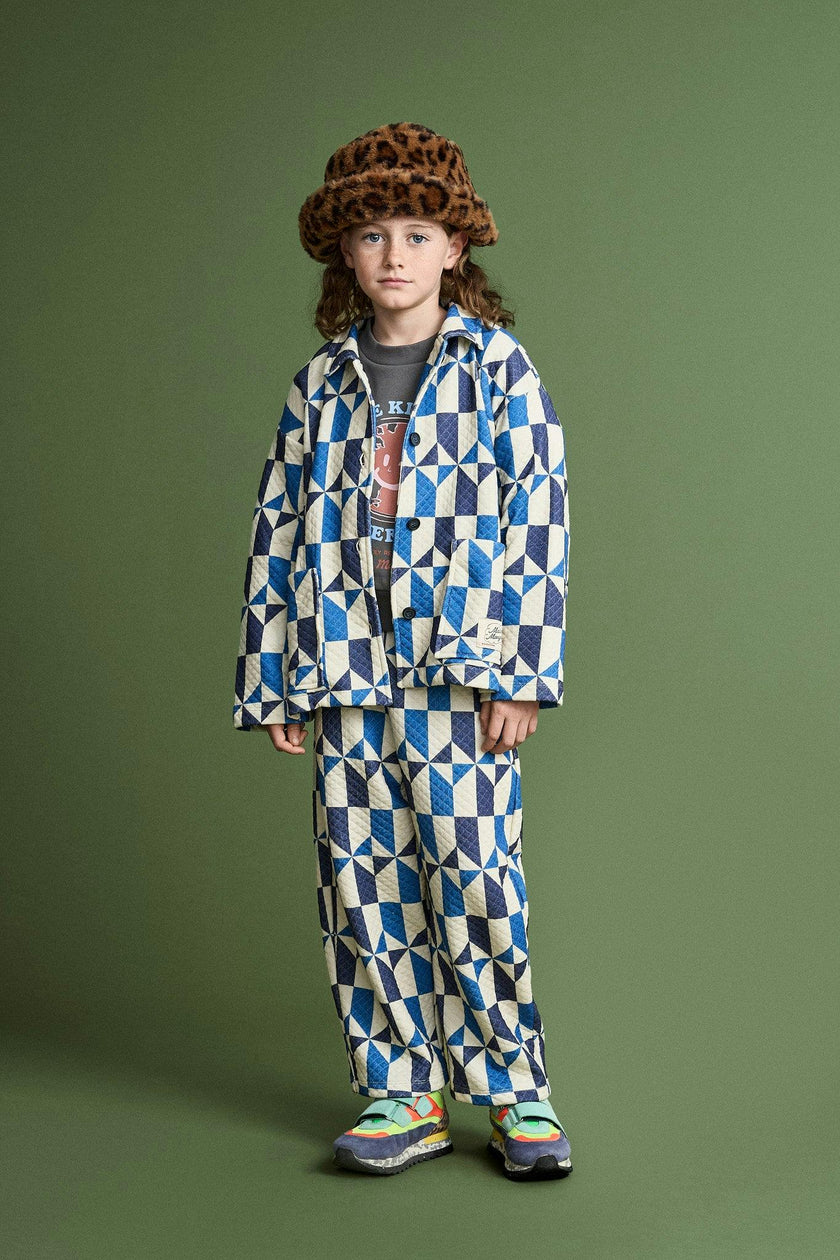 TILES SHIRT BLUE