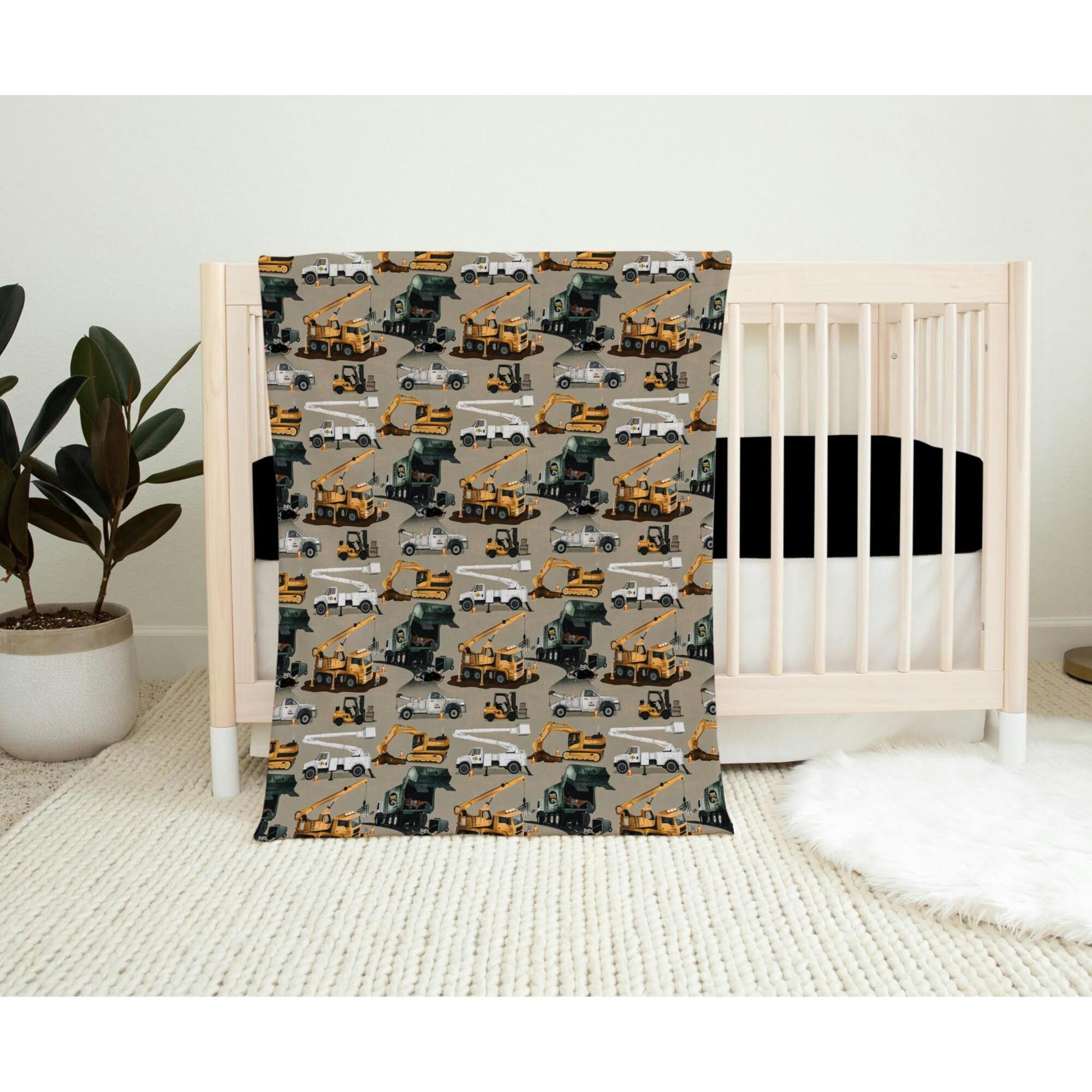 Work Hard, Play Hard Quilted Bamboo Blanket