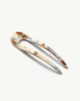 French Hair Pin in Blue Roma