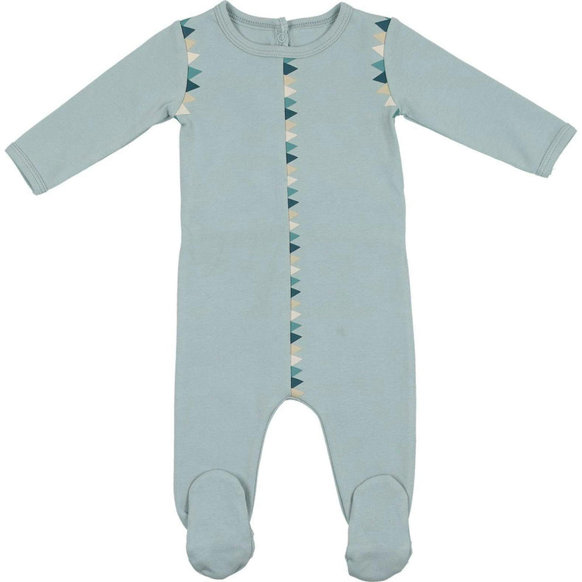 Triangle Print Footie