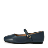 Mandy Rounded Square Toe Mary Jane Ballet Flats