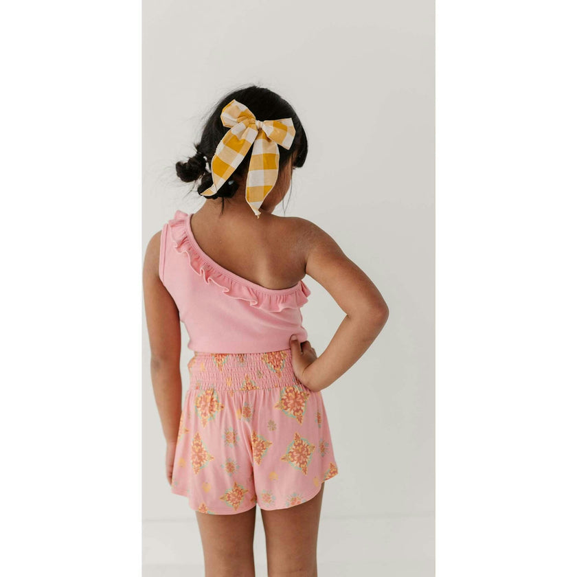 One-Shoulder Ribbed Tank