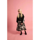 Neoprene Lace Ballon Sweatshirt