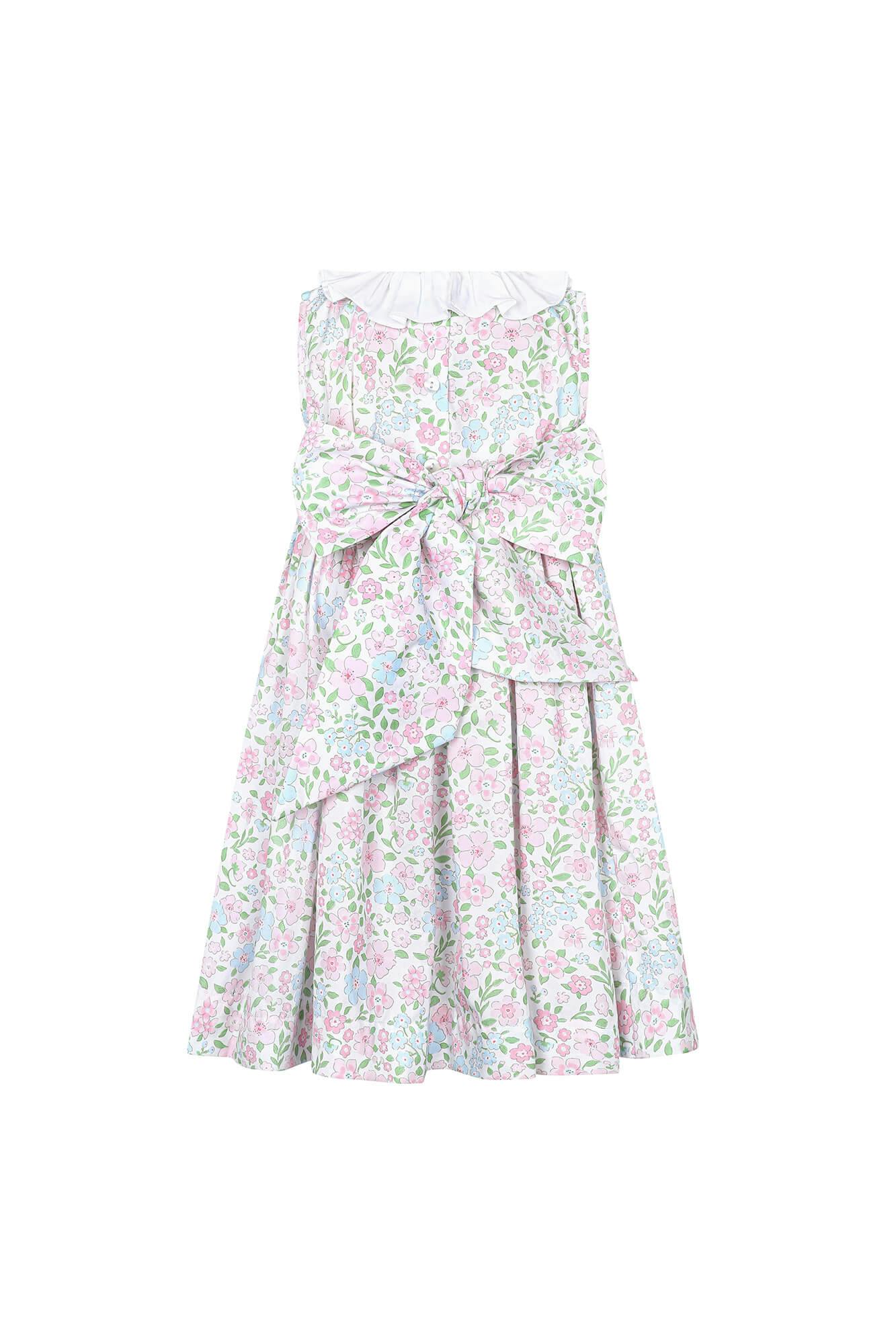 English Garden Woven Spring Dress