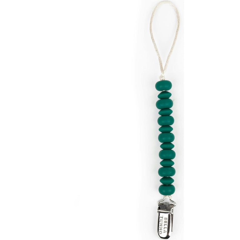 Green Pacifier Clip