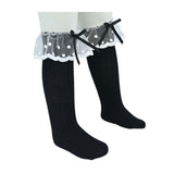 Ankle Skirt Polka Bow Socks