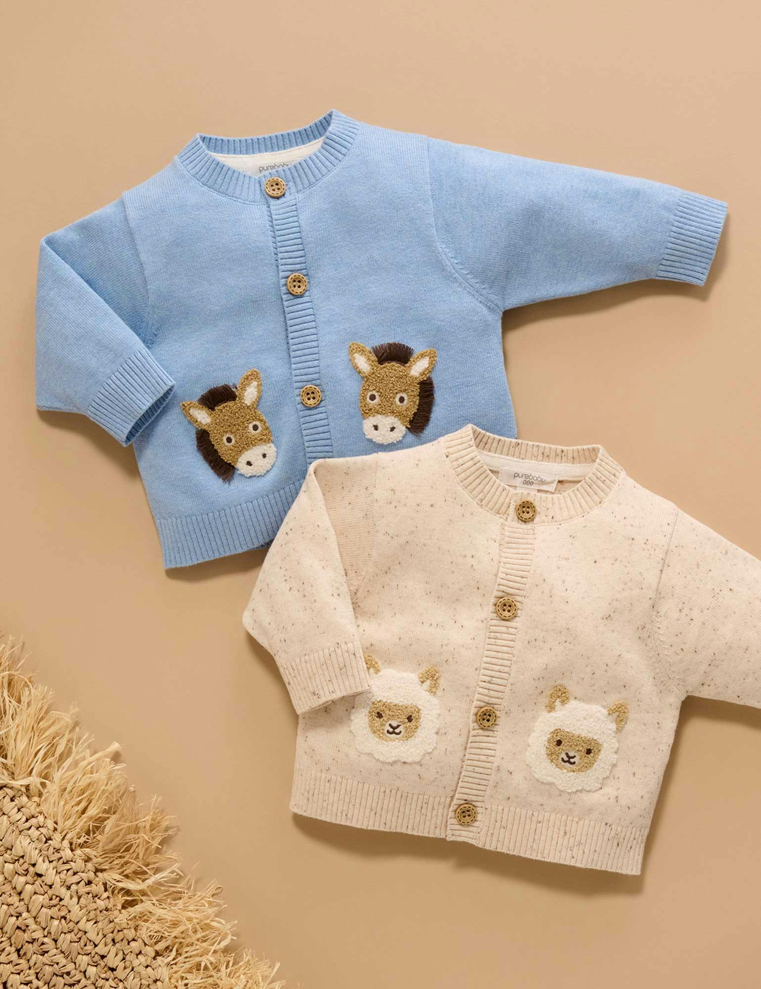 Fiesta Friends Cardigan Sand Neppy