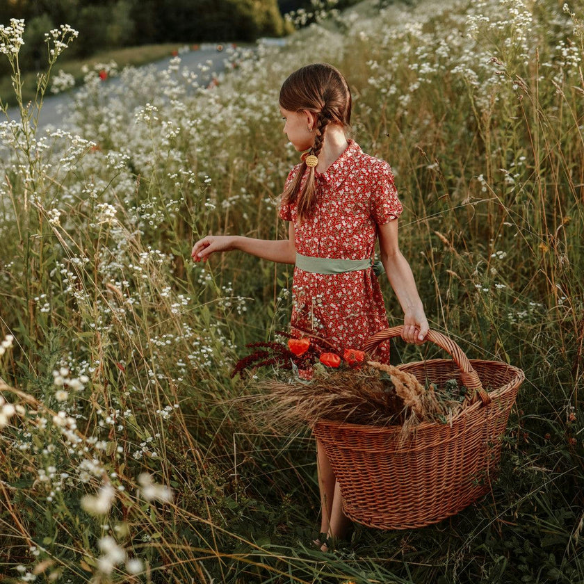 Eaton Dress - Ruby Chintz