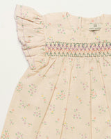 Sienna Baby Dress & Bloomer Set - Painted Bouquet print