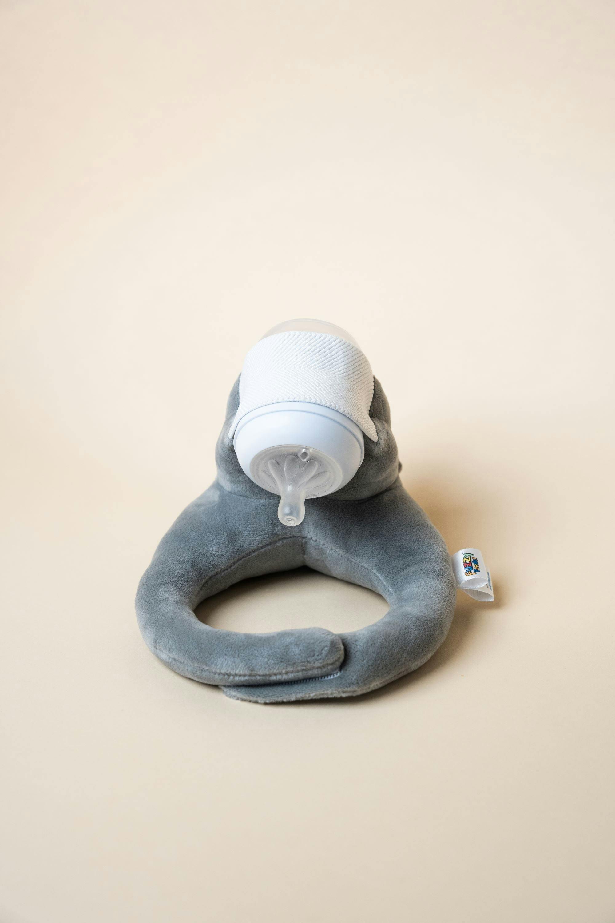 Baby Bottle Pillow Holder For Parents - Elephant