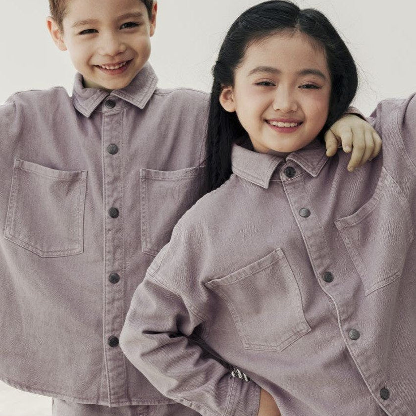 Organic Cotton Denim Overshirt