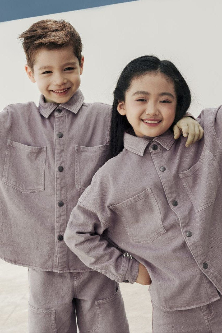 Organic Cotton Denim Overshirt