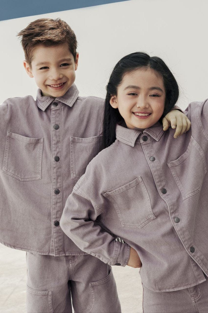 Organic Cotton Denim Overshirt