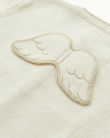 Cassandra Cashmere Angel Wing™ Cardigan - Ivory