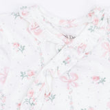Dainty Buds and Bows - Take Me Home Set with Convertible Pant  & Swaddle Blanket Set