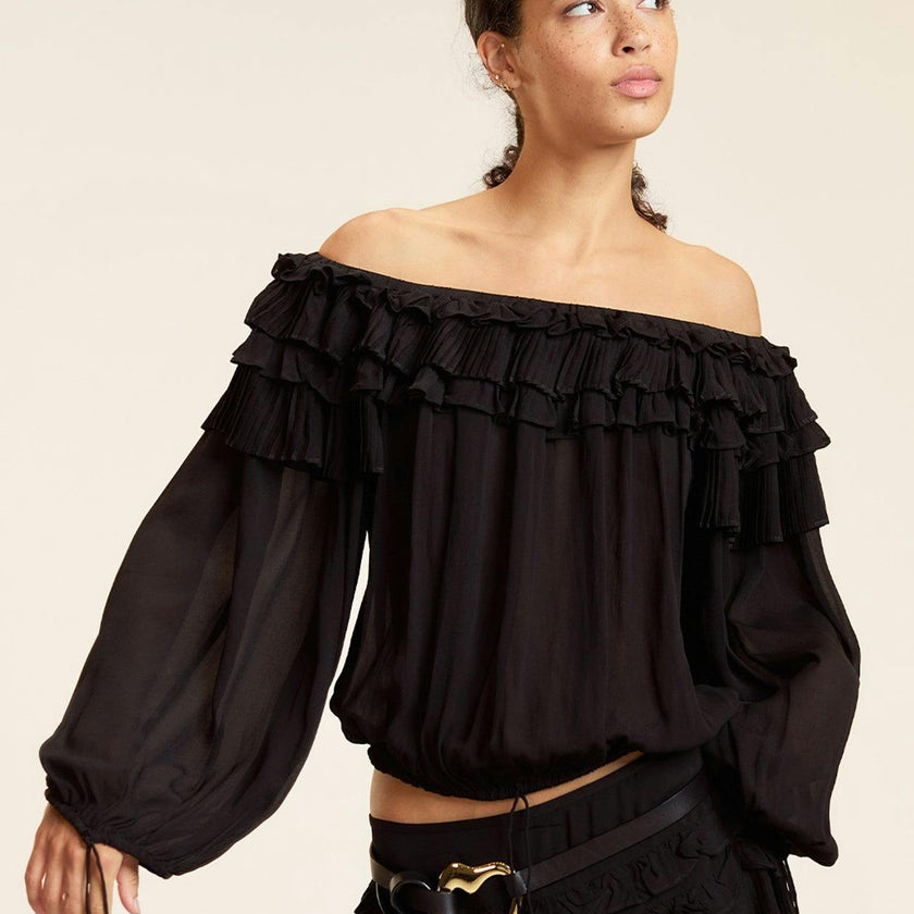 Bella Ruffle Blouse