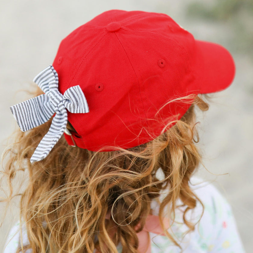 Officially Licensed Georgia Bulldogs Bow Baseball Hat (Youth)