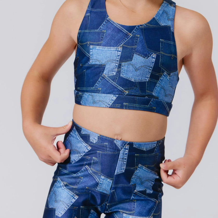 Girls Hi-Shine Sports Bra