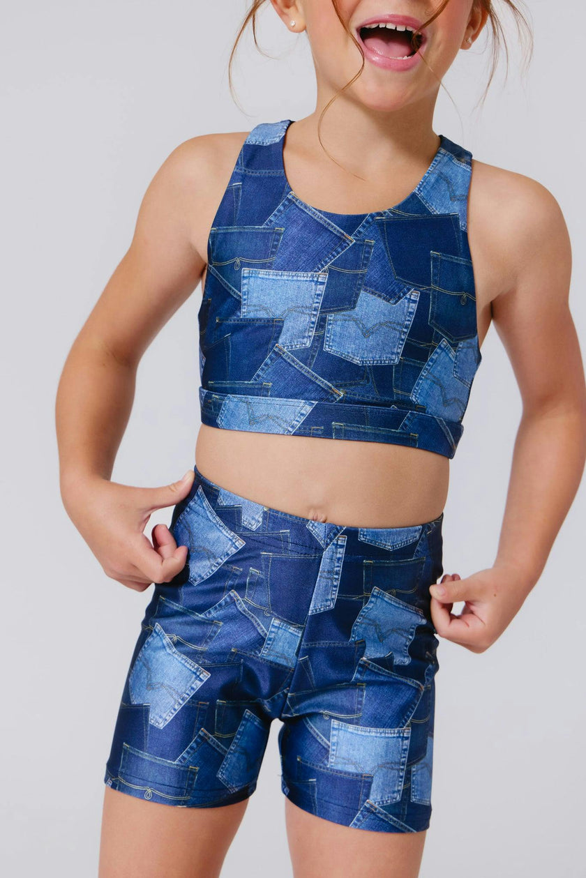 Girls Hi-Shine Sports Bra