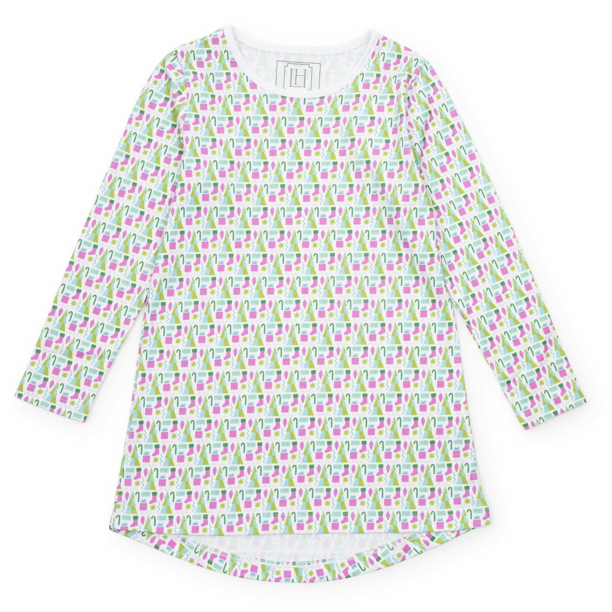 Berkeley Girls' Shirt Dress Mod Holiday Pink