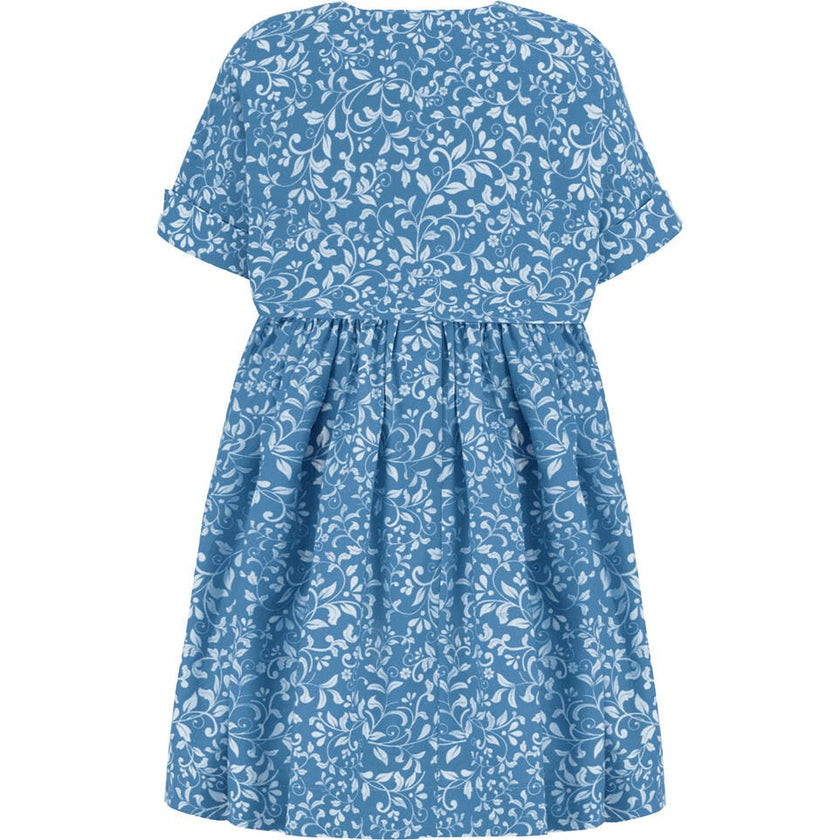 Bloomsbury Dress & Bolero Set - Periwinkle Blue