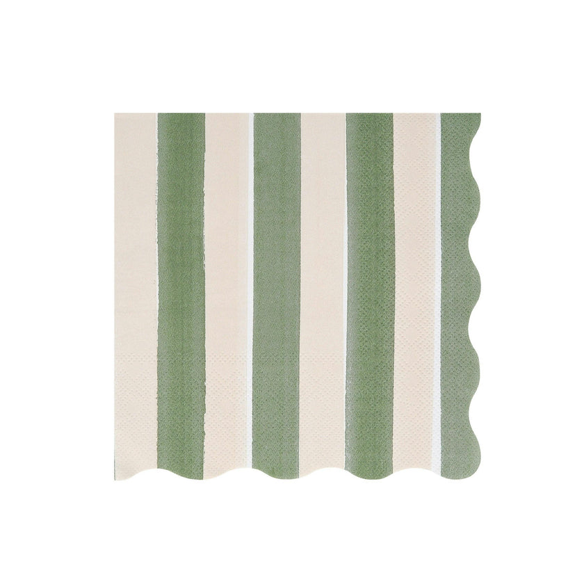 Fall Stripe Large Napkins