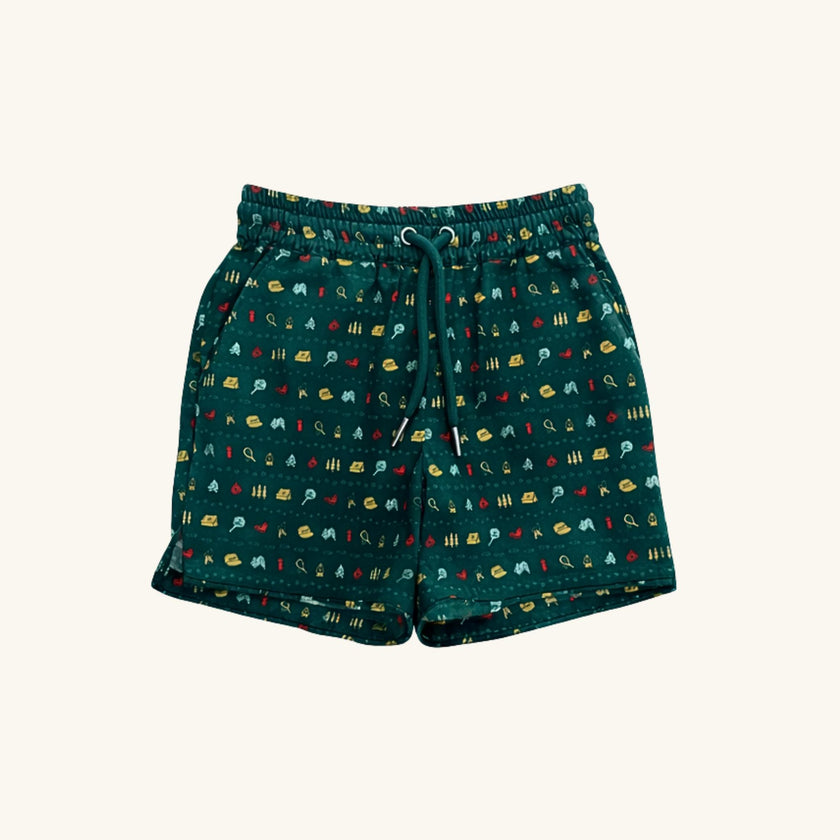 Boys' Drawstring Shorts in Camp