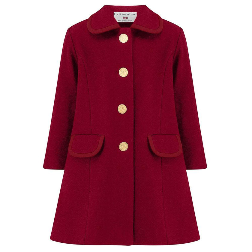 Kensington Coat - Belgravia Burgundy