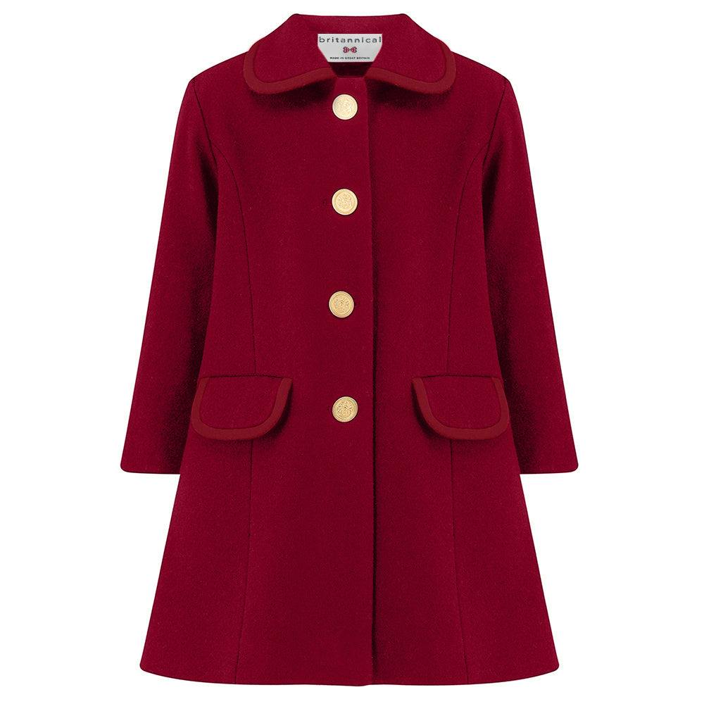 Kensington Coat - Belgravia Burgundy
